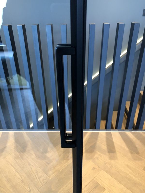 Garofoli Design Sliding Door Handle Lacquered Matt Black